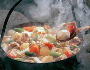 Boiled taro